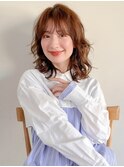 【unami】ゆるっとふわっとお洒落パーマ 澤田杏奈