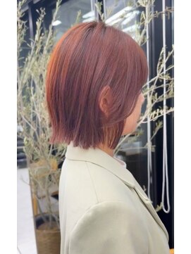 ビューナゴヤ 名駅(VIEW NAGOYA) 黒髪カタログ/ボブルフ/小顔に見せるヘア/ワンレン