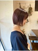 【sowi 鳥羽】あごライン切りっぱなしボブ