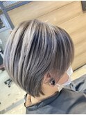 ショート×バレイヤージュ