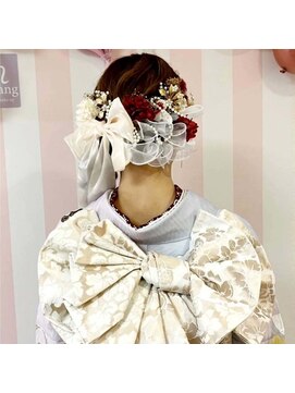 ヒャン(hyang) 量産リボンアレンジサイド編み下ろし