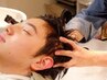【トータルケア☆】メンズカット+シェービング+炭酸ヘッドスパ