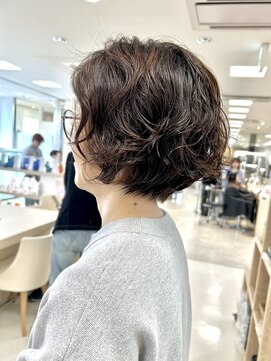 ケンジ 平塚ラスカ店(KENJE) パーマ/ショートレイヤー/イノアカラー/艶髪