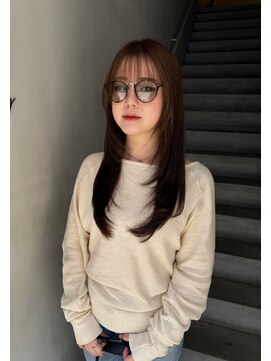 レイキョウト(Ray Kyoto) ロングレイヤー 顔周りレイヤー 韓国風レイヤー レイヤー