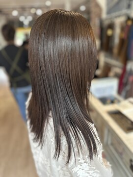 ベーグルヘアーアンドアイ(BAGEL.hair&eye) 艶ベージュカラー