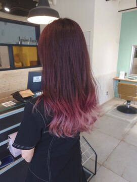 ネオリーブルノン 日吉(Neolive Runon) 高発色ピンクグラデーションカラー日吉