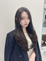 ハピネス 梅田茶屋町店(HAPPINESS)&nbsp;韓国ヘア/レイヤー/顔周りカット/ブリーチなしカラー/髪質改善