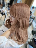アマトウキョウスマートサロン(AMA TOKYO×Smart Salon)&nbsp;オレンジベージュ　艶巻き　韓国風