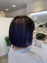 アズールサン 草加西口店(azule-sun)&nbsp;インナカラー,青紫