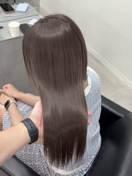 プティ(PUTY) 髪質改善　酸性縮毛矯正　シナモンベージュ