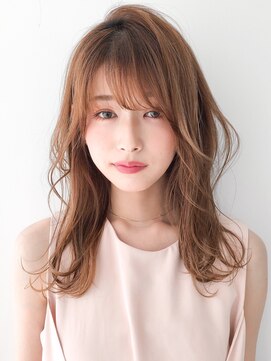 エトラ 渋谷店(etora) 小顔前髪 レイヤーカット デザインカラー フェイスフレーミング"