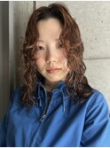 ラベンダーミルクティー/暗めカラー/ブリーチなし/ボブ/横浜
