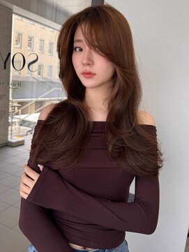 ソヨン 茨木店(SOYON) 《SOYON》ロングレイヤー 色っぽ かきあげレイヤー