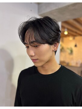 サクラ 岐阜(SAKURA) ナチュラルセンターパート/岐阜メンズカット