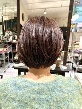ラボー ノースプラザ店(LA'BO) 【LA'BO三浦】大人ショートボブ