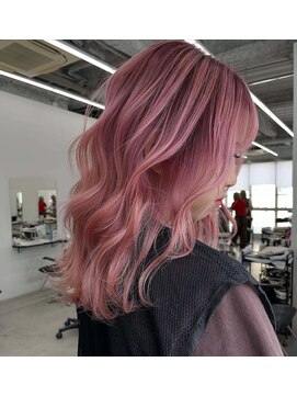 シャドウルーツバレイヤージュ/ピンクカラー