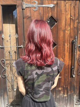 ボルドーカラー