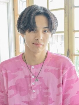 ルシードスタイル キューブ メンズ(LUCIDO STYLE Cube men's) センターパートスタイル