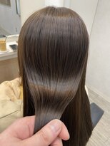 プリューム(PLUME)&nbsp;髪質改善カラー+オッジィオットトリートメント