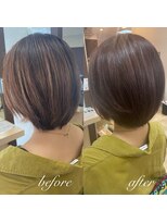 美容室ステラ 東大宮店&nbsp;丸みショートボブ
