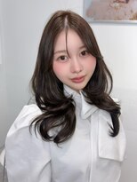 オニキス(ONYX)&nbsp;C79透明感チョコブラウン韓国レイヤーカットヨシンモリ表参道