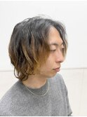 ロングヘアカジュアルショートアップバングパーマバーバー