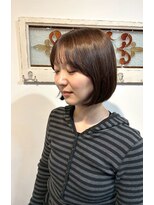ビタミン(VITAMIN)&nbsp;「大人可愛い丸みボブ×艶ブラウン 小顔見せ◎」
