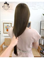 イコ 表参道原宿(ico)&nbsp;オリーブベージュ　オリーブカラー　透明感カラー