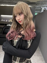 ロテ 名古屋 名駅店(Lote.)&nbsp;着物ヘア/大人ガーリー/ダークアッシュ/似合わせカット