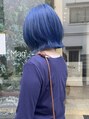 マグサロンギャラリー(Mag salon gallery) ハイトーンカラー×レイヤーボブで垢抜けた印象に◎