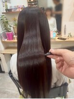 紡&nbsp;髪質改善ストレート