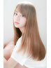 縮毛・ナチュラル矯正+カット⇒¥15400