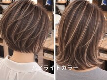 ヘアサロン ビビット 志紀店(VIVIT)の雰囲気（髪に軽さのでるハイライトカラー）