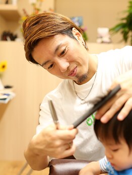 オルオル ヘア デザイン(olu olu hair design)の写真/子育てママの「こんなお店があったら良いな」という想いをカタチにしました♪ご家族でのご来店も大歓迎！