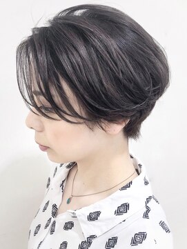 モリオフロムロンドン 大宮店(morio from London) 【oomiya 吉田あすか】ハンサムショート パープルブラウン
