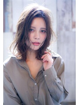 レニーバイエース(LANY by ACE) 【LANY 横浜】 ラフウェーブ×ダークアッシュ