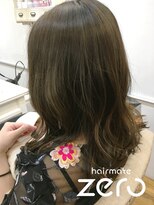 ヘアメイクゼロ 坂戸駅前店(hairmake zero)&nbsp;ゼフィラム　エドルカラー　アッシュベージュ
