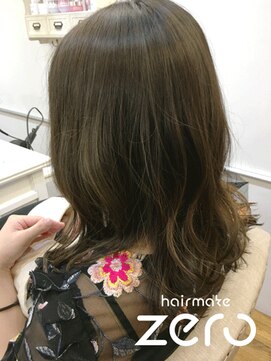 ヘアメイクゼロ 坂戸駅前店(hairmake zero) ゼフィラム　エドルカラー　アッシュベージュ