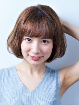 フィンセント 新高円寺店(VINCENT) 大人可愛いワンカールボブ/20代30代40代 おすすめボブ