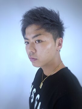 ポンテ 福津店(ponte) 王道ツーブロック×アッシュグレー