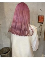 アティック ヘアーデザインアンドリラクゼーション(attic hair design&relaxation) ペールピンク
