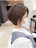 20代30代40代/大人丸みショートボブ