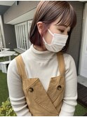 インナーカラーボブ