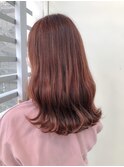大人かわいい*コテ巻き*テラコッタ【Zina CENTRAL】