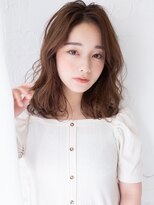 ラフィスヘアーレター 住道店(La fith hair letter)&nbsp;【La fith】 ブラウンベージュ×ミディアム