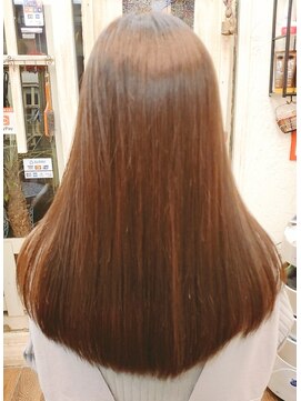 ヘアーメイク ロコ エクステンションズ 亀戸店(Hair make ROCO Market etensions) 植物性オーガニックカラーと水素トリートメントでツヤサラに