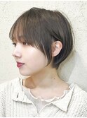 似合わせカット　サイドバング　大場猛