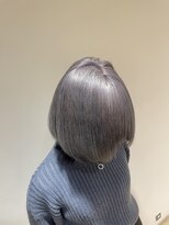 エヌプラス(N+)&nbsp;くびれヘアアプリコットオレンジ夏ハイライトカラー