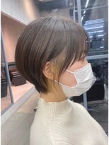 【20代30代40代】【丸み】透明感×丸みくびれショート