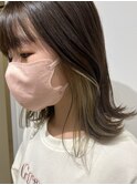 【加藤】イヤリングミルクティー
